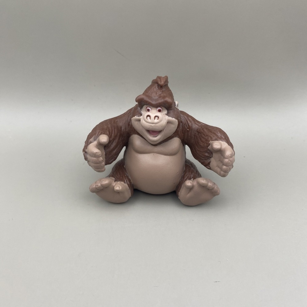 1998 Vintage Miniature Vinyl 2" PVC Figurine of Tarzan Disney Baby Terk Gorilla